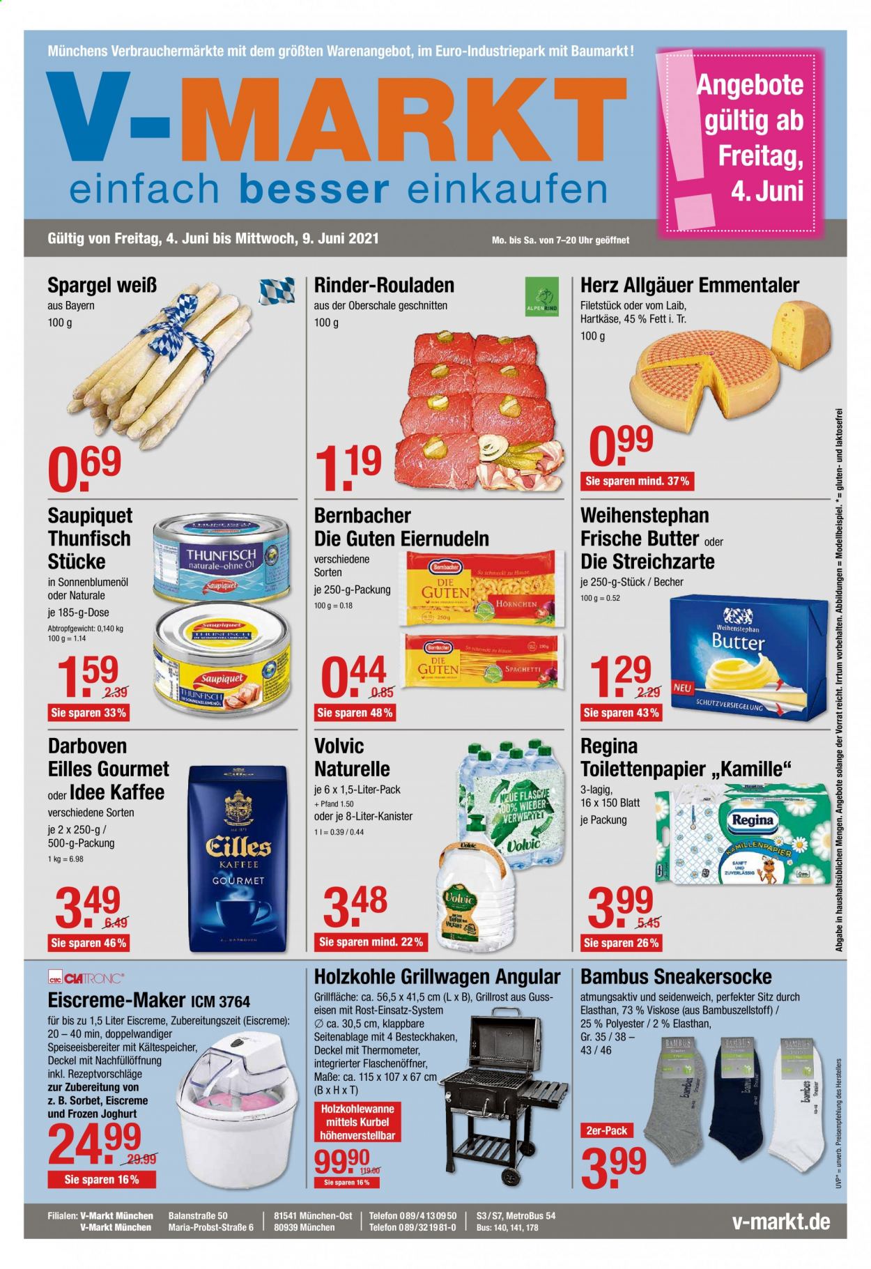 V-Markt Prospekte  - 4.06.2021 - 9.06.2021. Seite 1