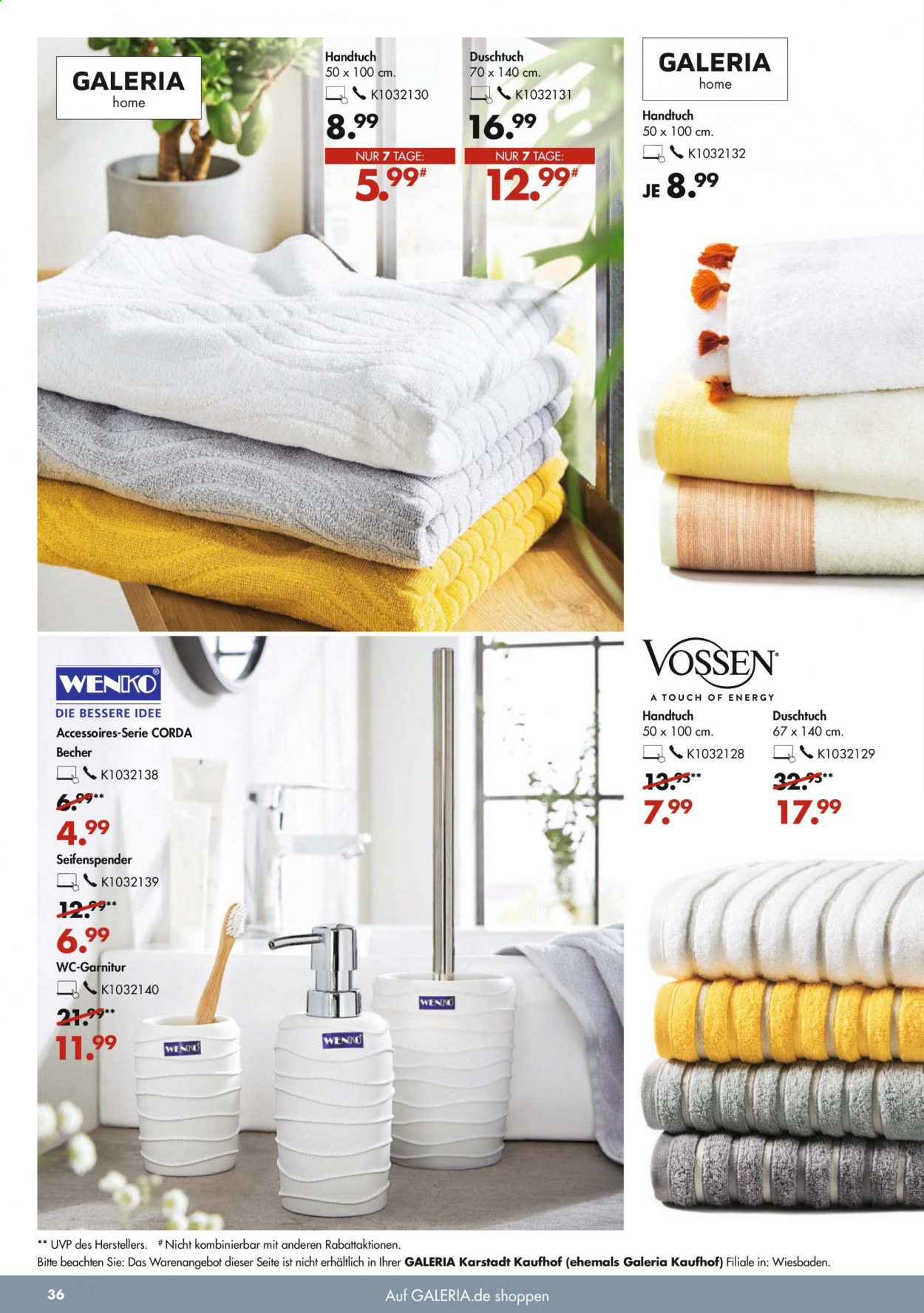 GALERIA Karstadt Kaufhof Prospekte  - 26.05.2021 - 1.06.2021. Seite 36