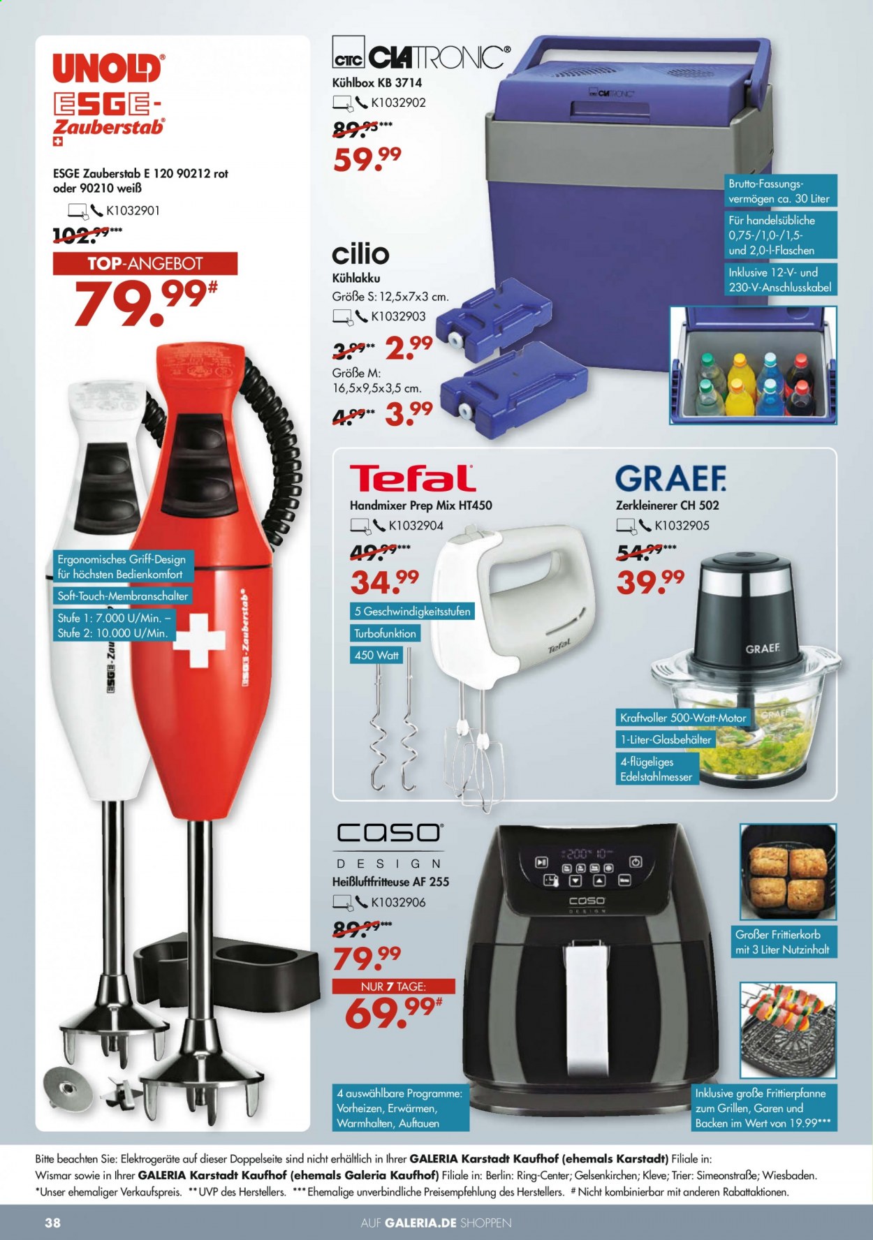 GALERIA Karstadt Kaufhof Prospekte  - 26.05.2021 - 1.06.2021. Seite 38