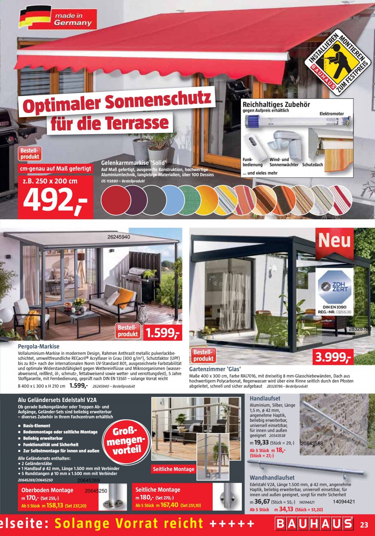 Bauhaus Prospekte  - 29.05.2021 - 26.06.2021. Seite 23