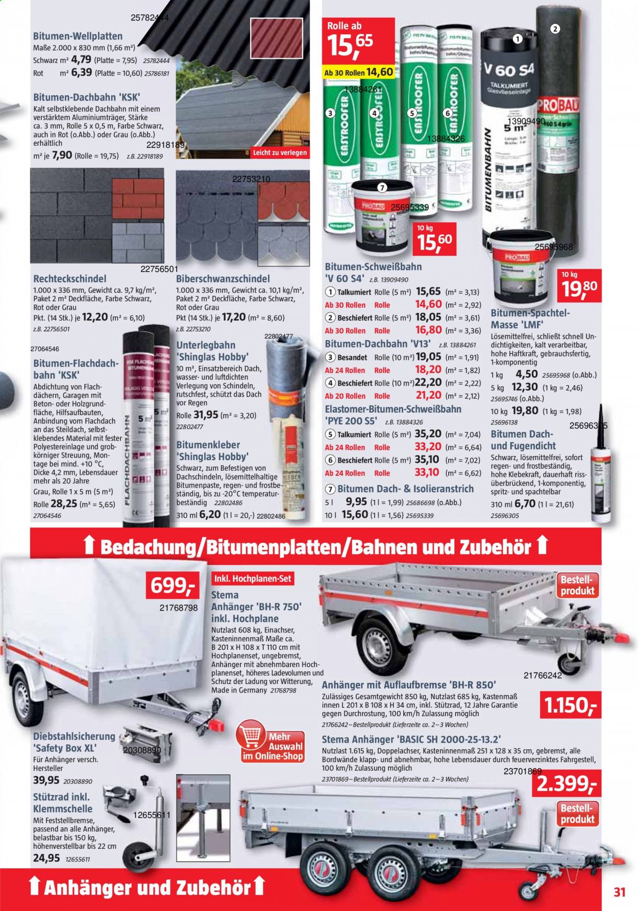 Bauhaus Prospekte  - 29.05.2021 - 26.06.2021. Seite 31