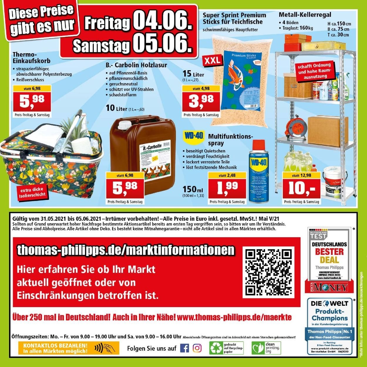 Thomas Philipps Prospekte  - 31.05.2021 - 5.06.2021. Seite 24