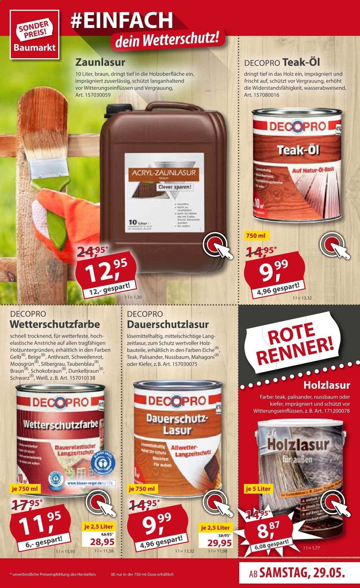 Sonderpreis-Baumarkt Prospekte  - 29.05.2021 - 4.06.2021. Seite 19