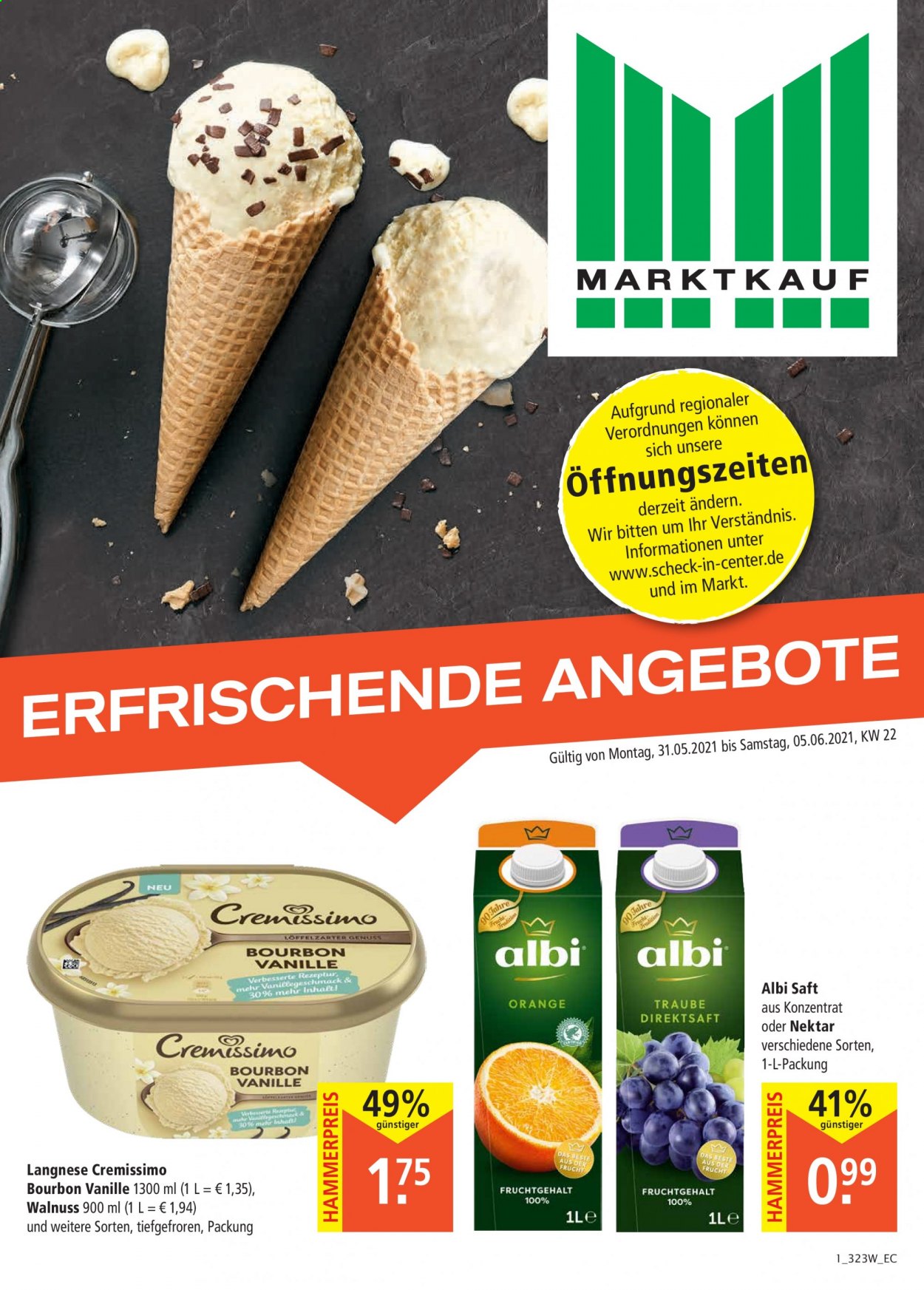 Marktkauf Prospekte  - 31.05.2021 - 5.06.2021. Seite 1