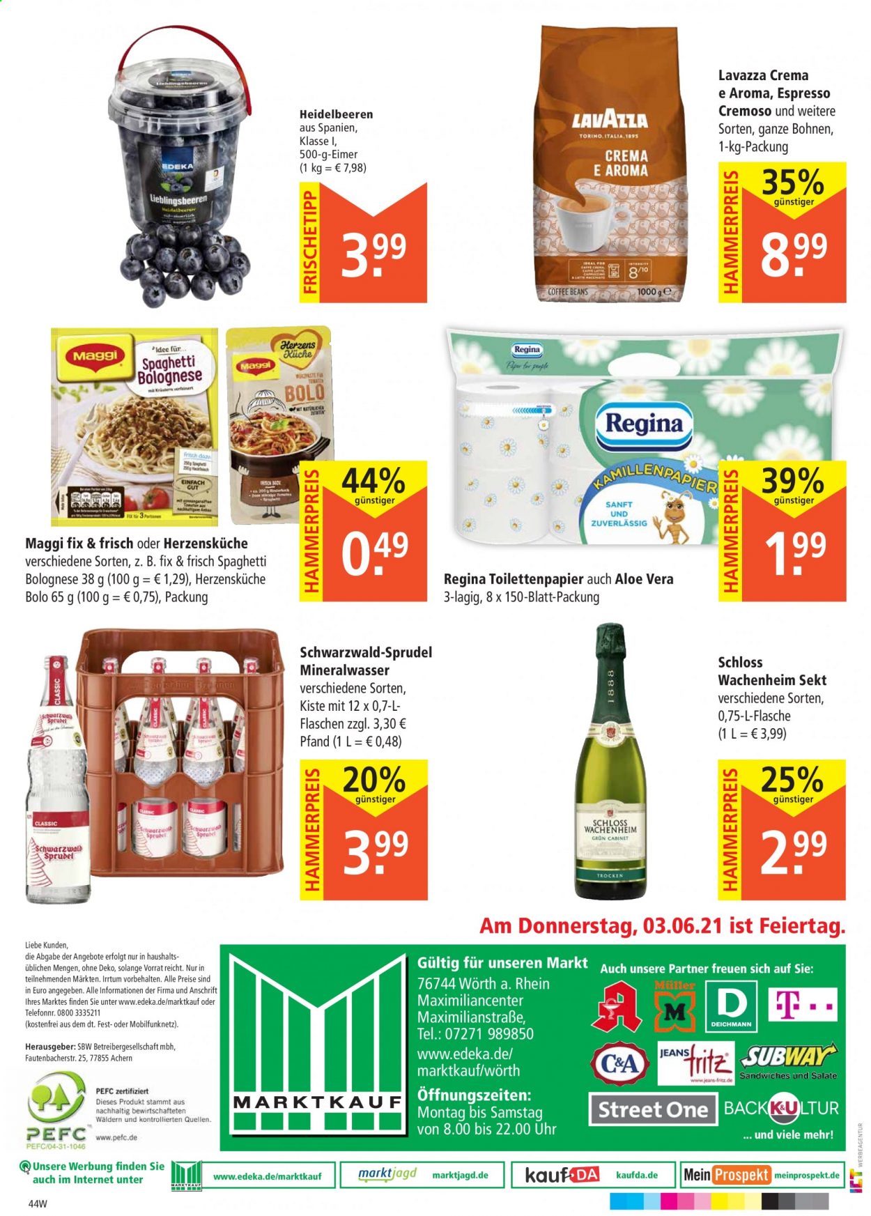 Marktkauf Prospekte  - 31.05.2021 - 5.06.2021. Seite 44