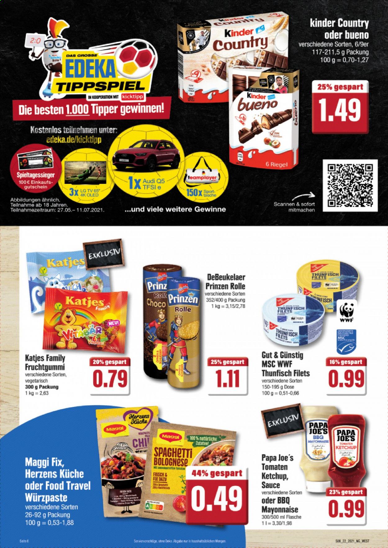 Edeka Prospekte  - 31.05.2021 - 5.06.2021. Seite 6
