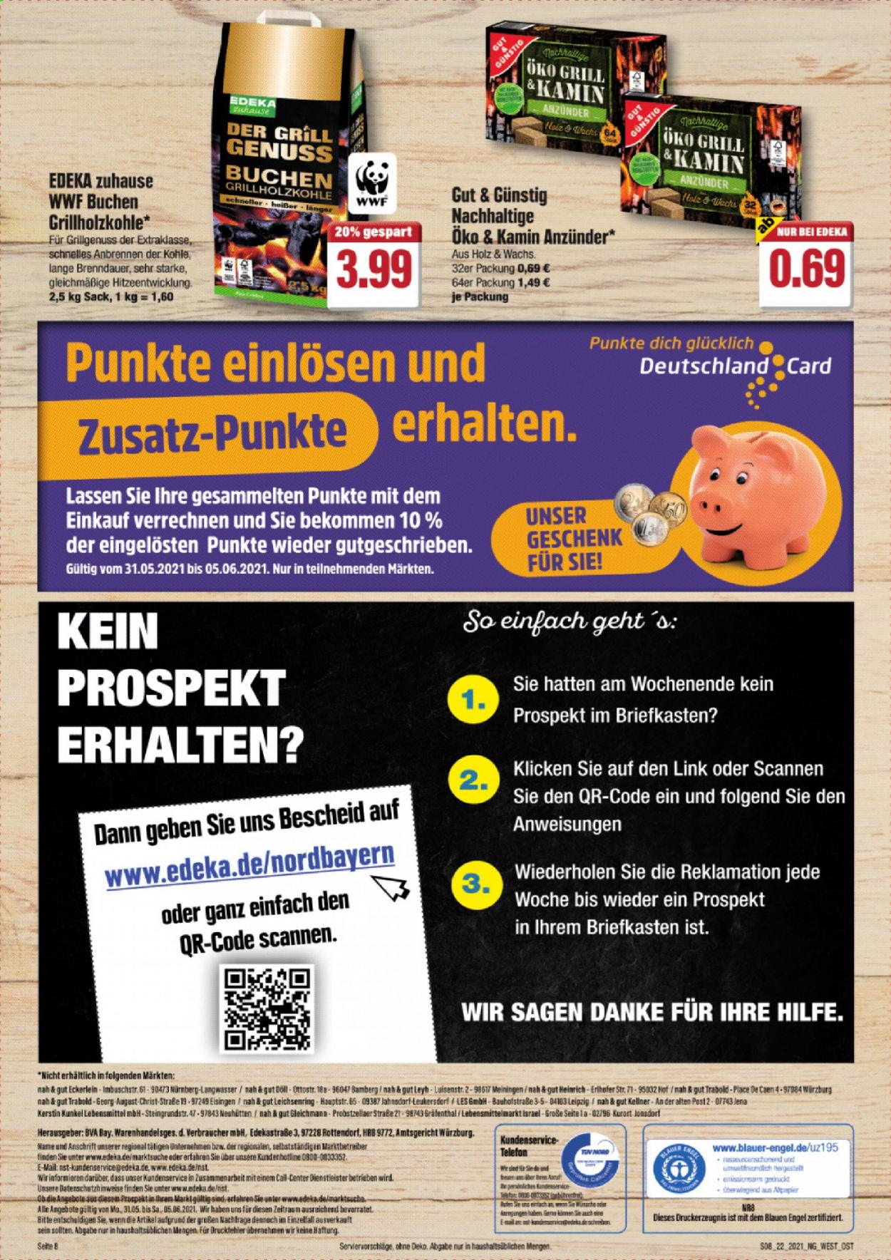 Edeka Prospekte  - 31.05.2021 - 5.06.2021. Seite 8