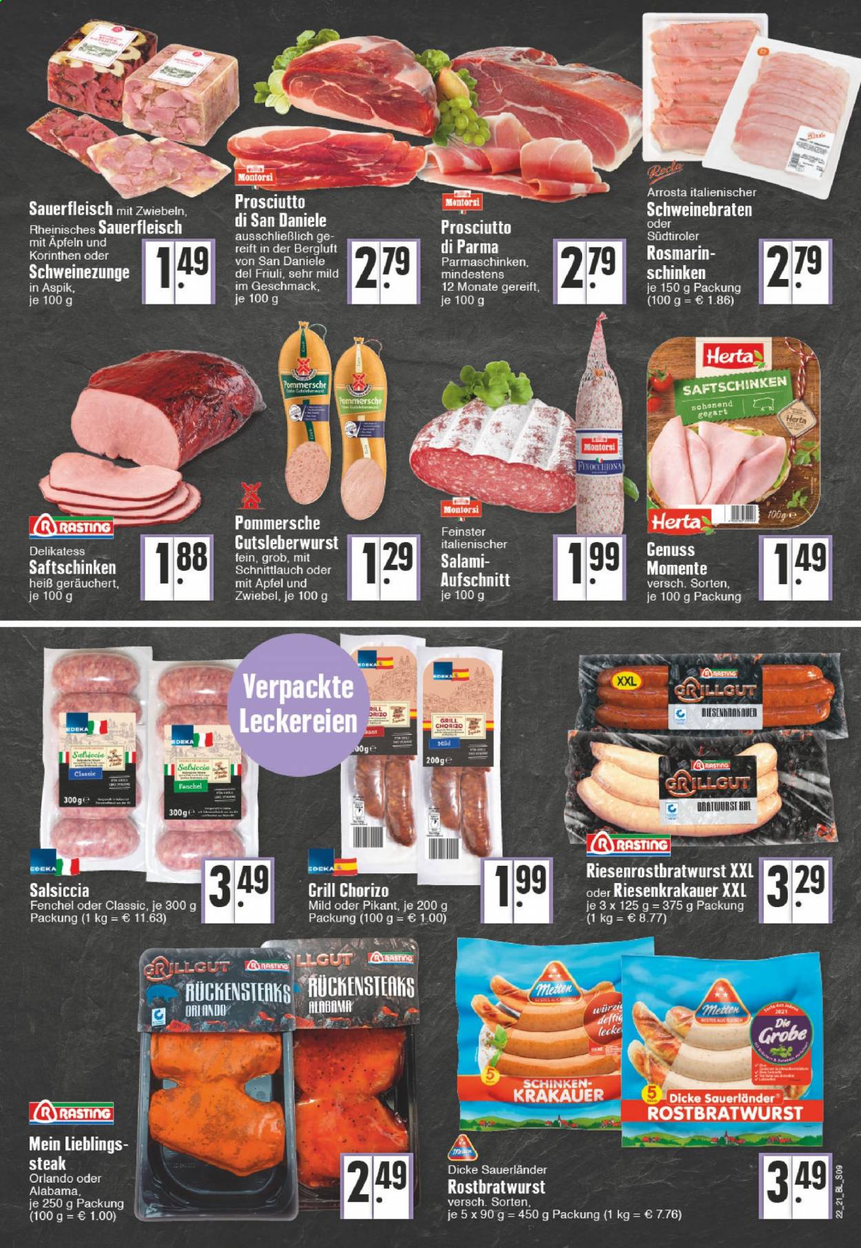 Edeka Prospekte  - 31.05.2021 - 5.06.2021. Seite 9