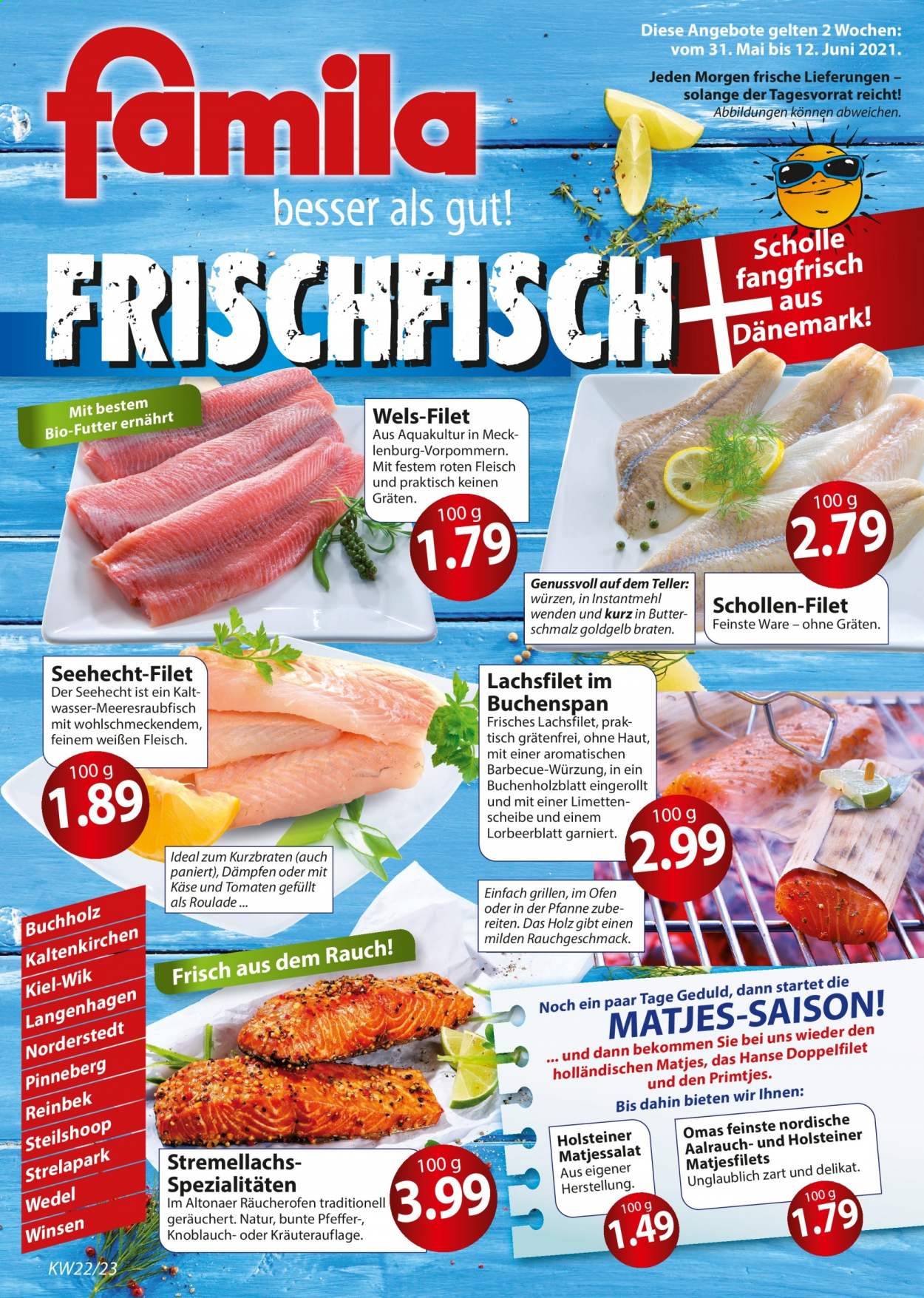 famila Prospekte  - 31.05.2021 - 12.06.2021. Seite 1