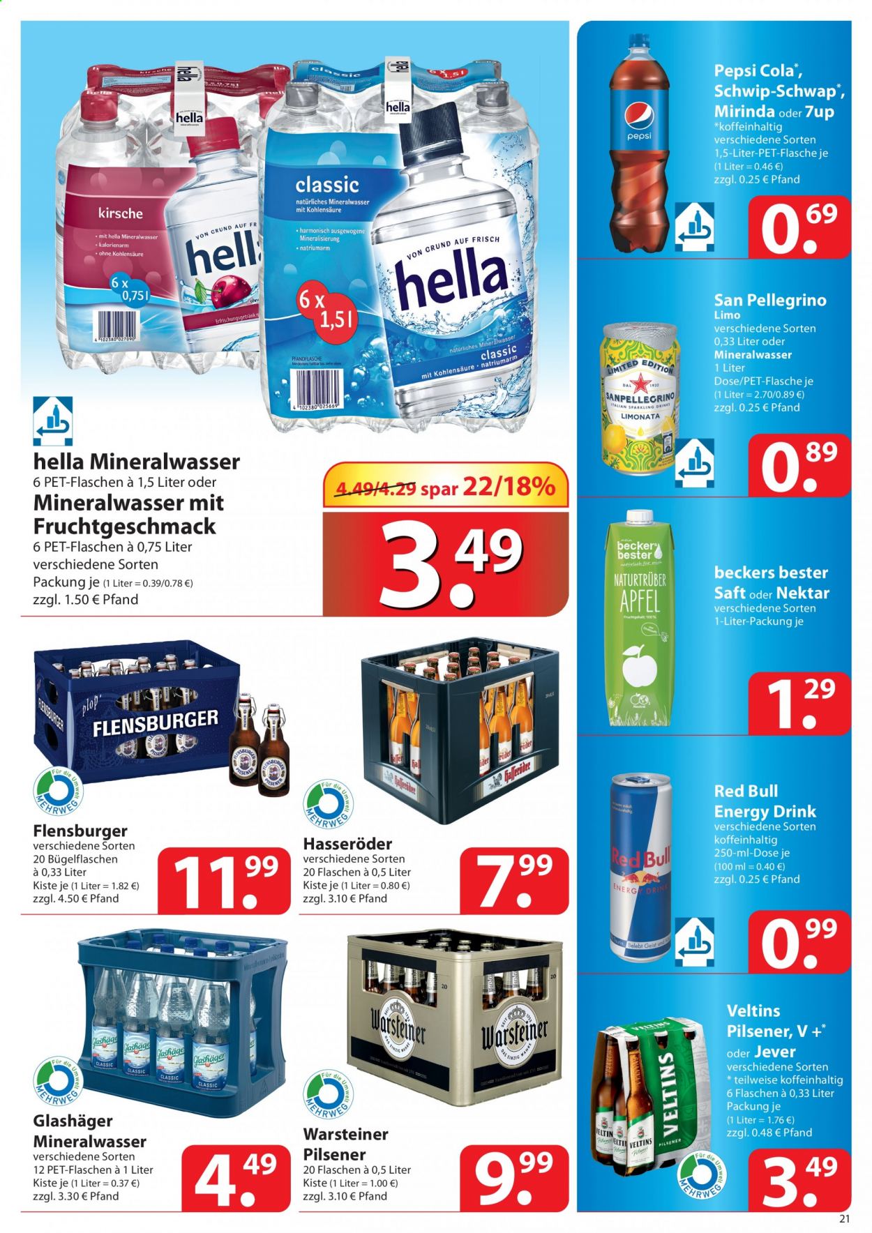famila Prospekte  - 31.05.2021 - 5.06.2021. Seite 21