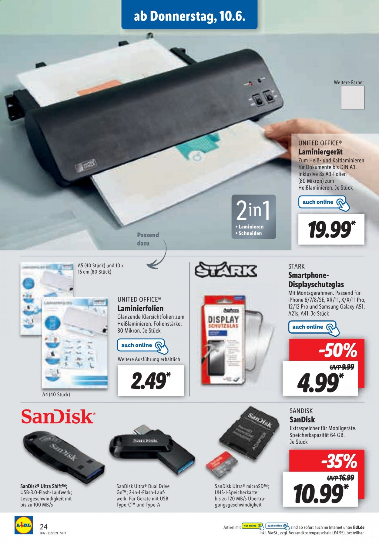 Lidl Prospekte  - 7.06.2021 - 12.06.2021. Seite 24