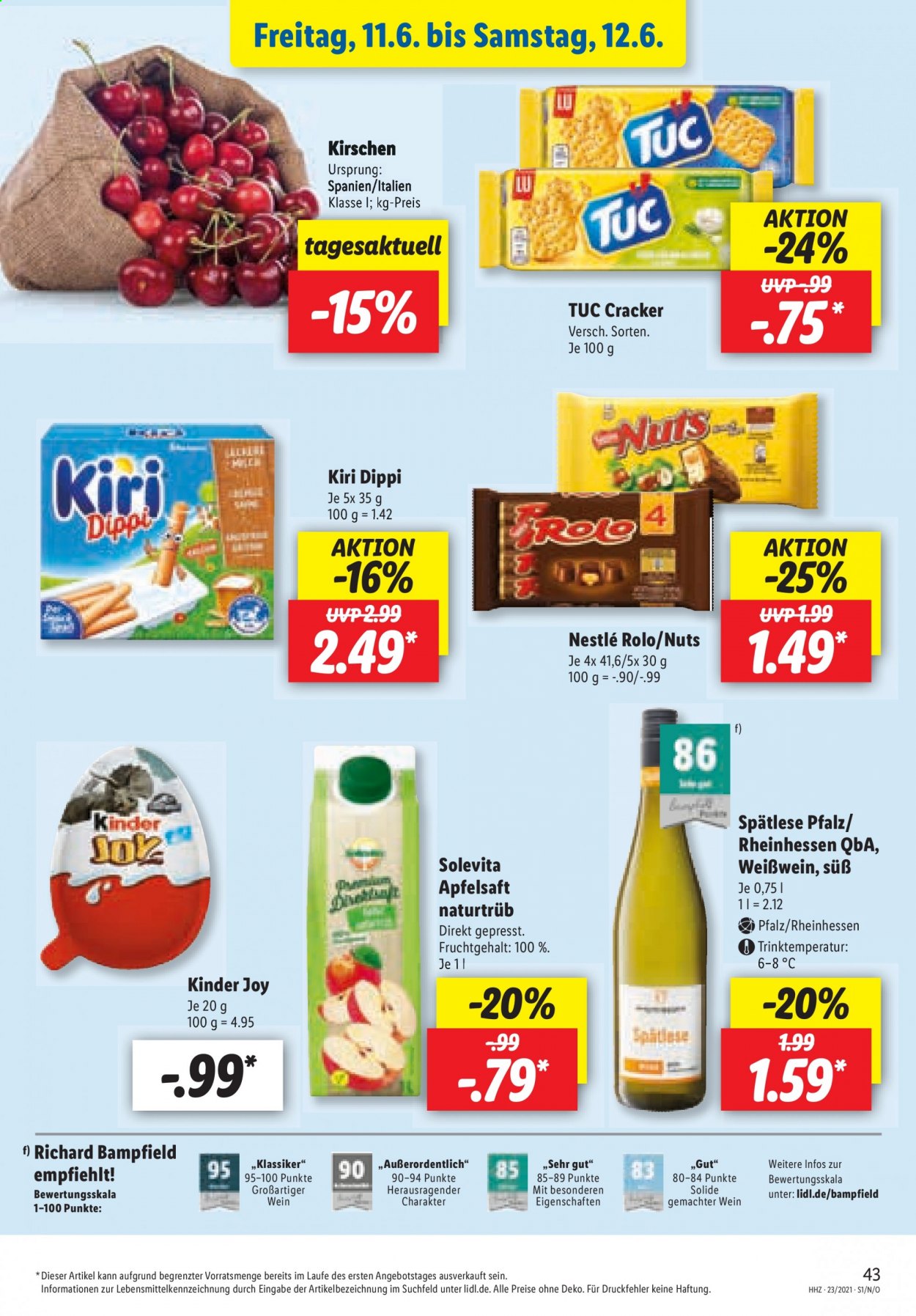 Lidl Prospekte  - 7.06.2021 - 12.06.2021. Seite 43