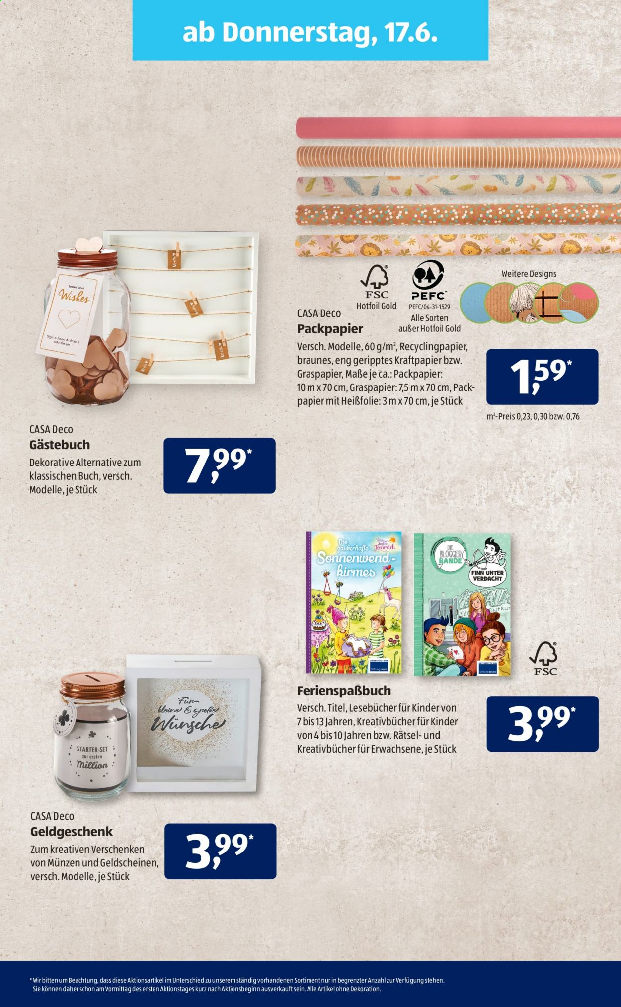 ALDI SÜD Prospekte  - 14.06.2021 - 19.06.2021. Seite 17