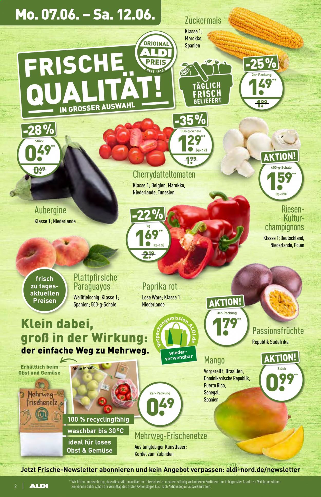 ALDI Nord Prospekte  - 7.06.2021 - 12.06.2021. Seite 2