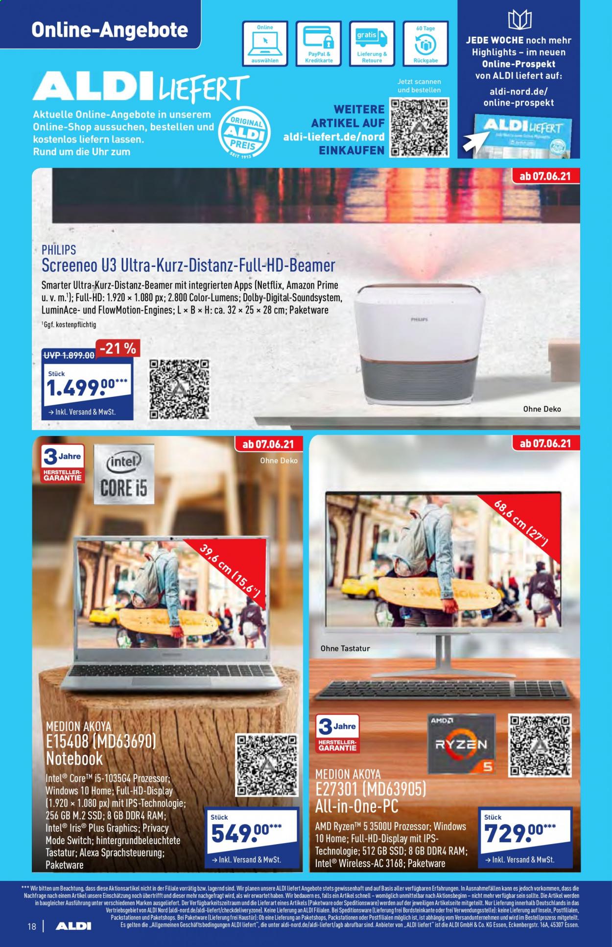 ALDI Nord Prospekte  - 7.06.2021 - 12.06.2021. Seite 18