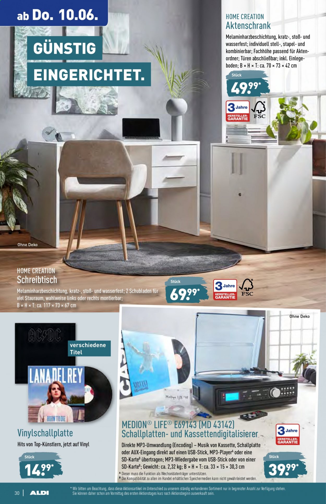 ALDI Nord Prospekte  - 7.06.2021 - 12.06.2021. Seite 30