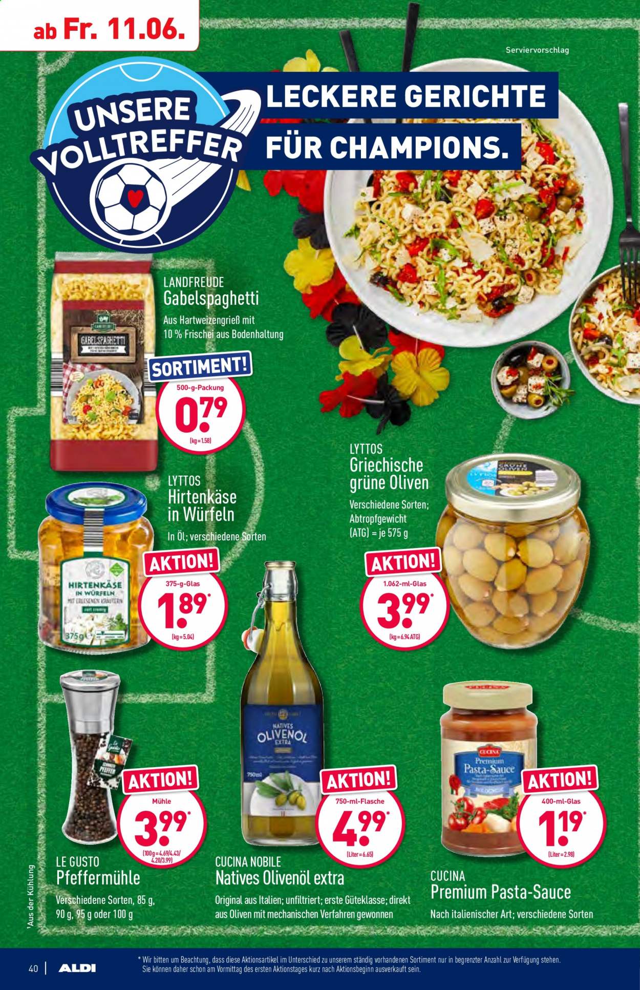 ALDI Nord Prospekte  - 7.06.2021 - 12.06.2021. Seite 40