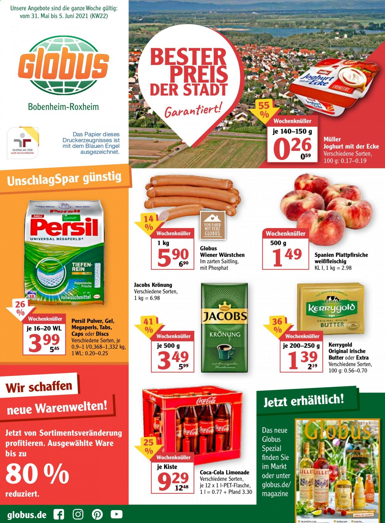 Globus Prospekte  - 31.05.2021 - 5.06.2021. Seite 1