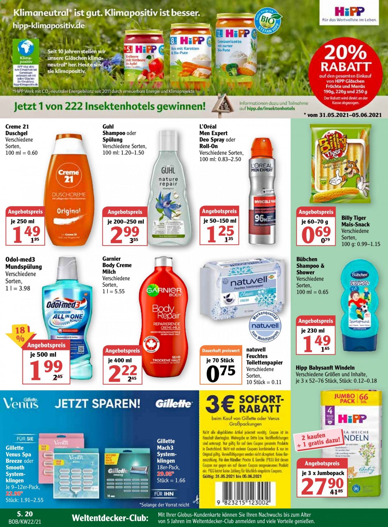 Globus Prospekte  - 31.05.2021 - 5.06.2021. Seite 20