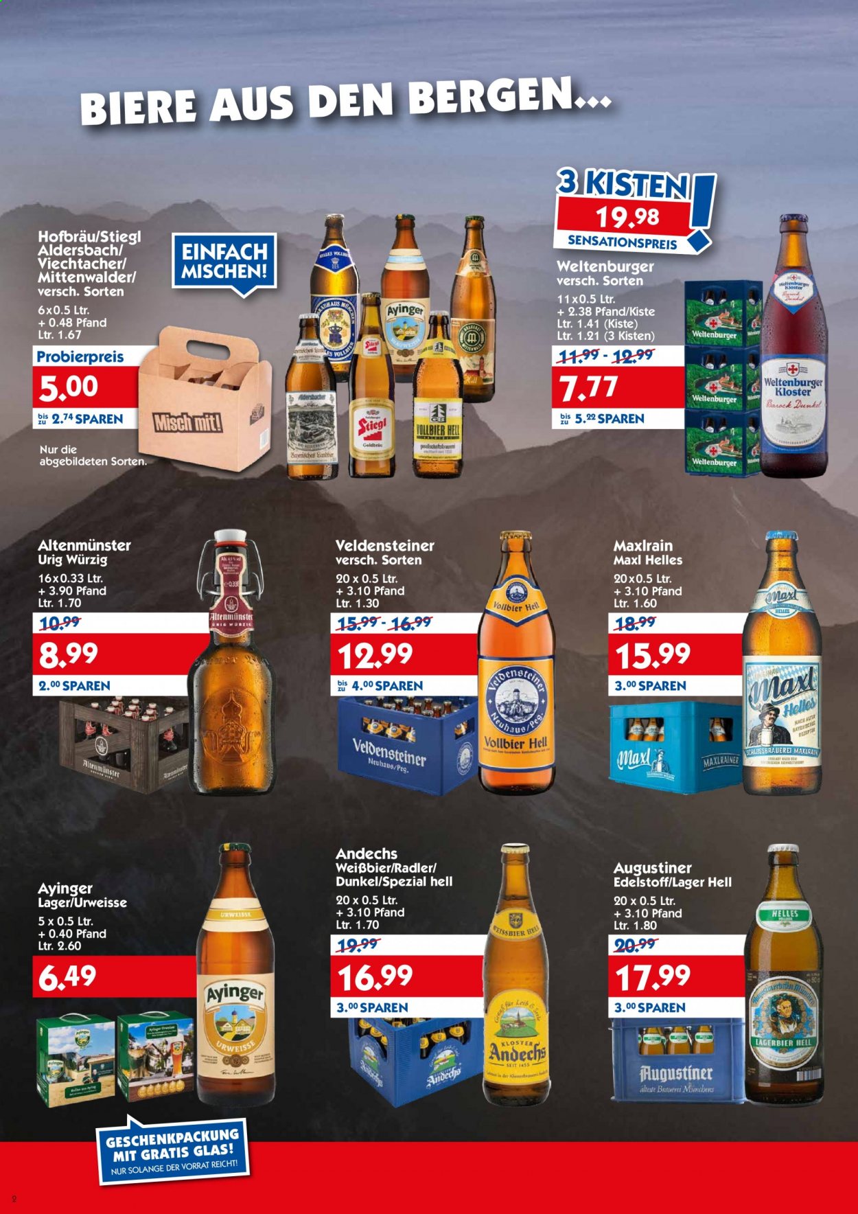 Hol'ab! Getränkemarkt Prospekte  - 31.05.2021 - 5.06.2021. Seite 2