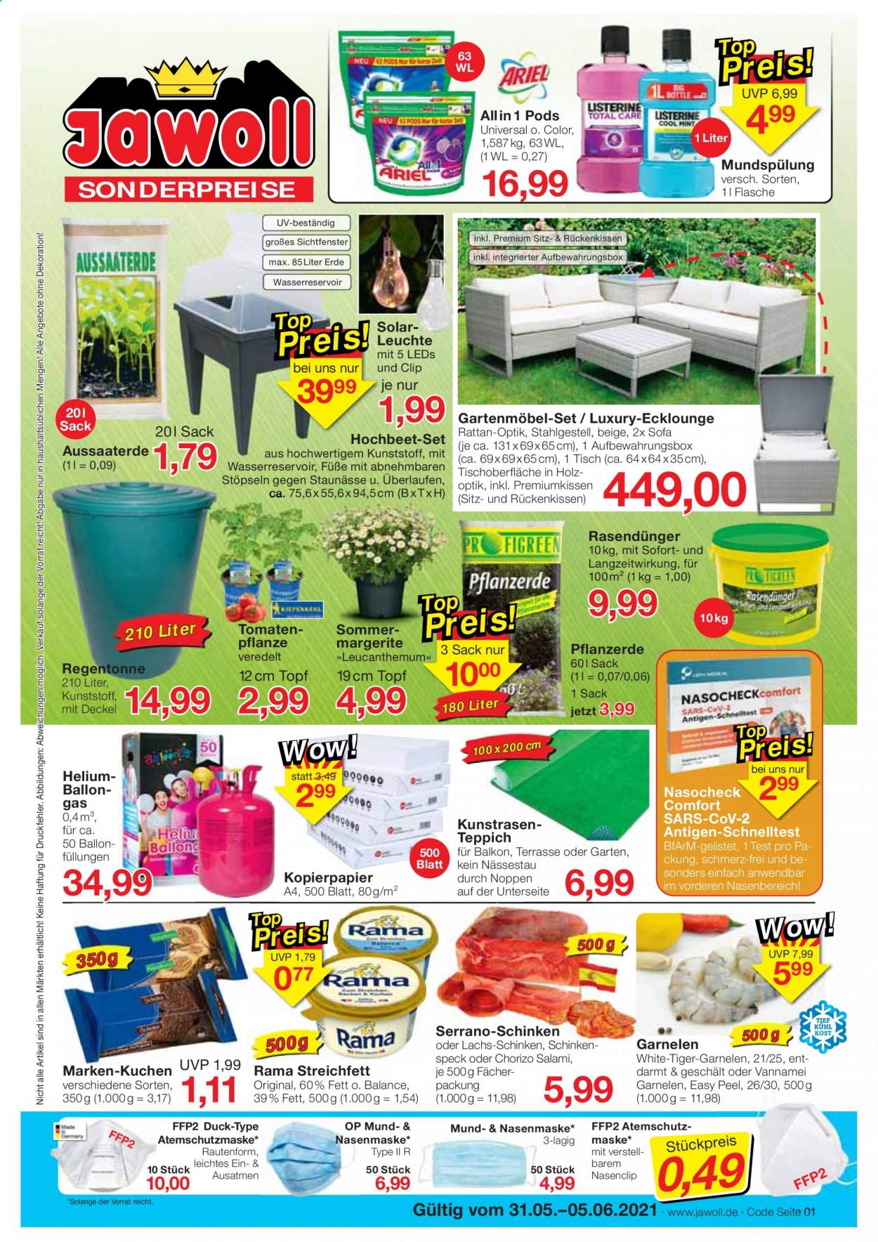 Jawoll Prospekte  - 31.05.2021 - 5.06.2021. Seite 1