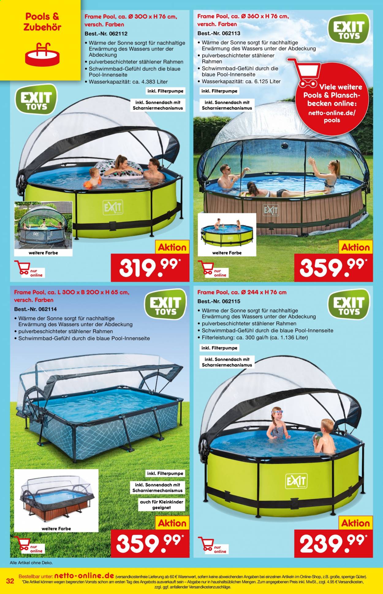 Netto Marken-Discount Prospekte  - 1.06.2021 - 30.06.2021. Seite 32