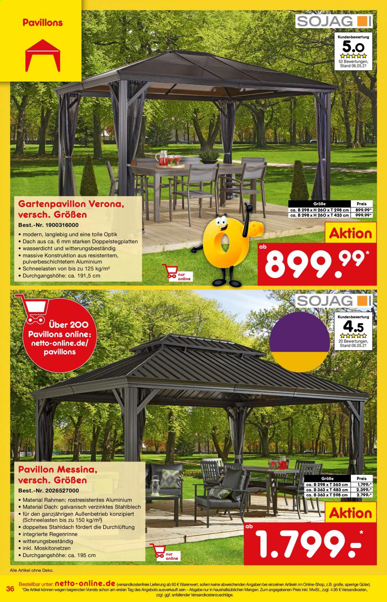 Netto Marken-Discount Prospekte  - 1.06.2021 - 30.06.2021. Seite 36