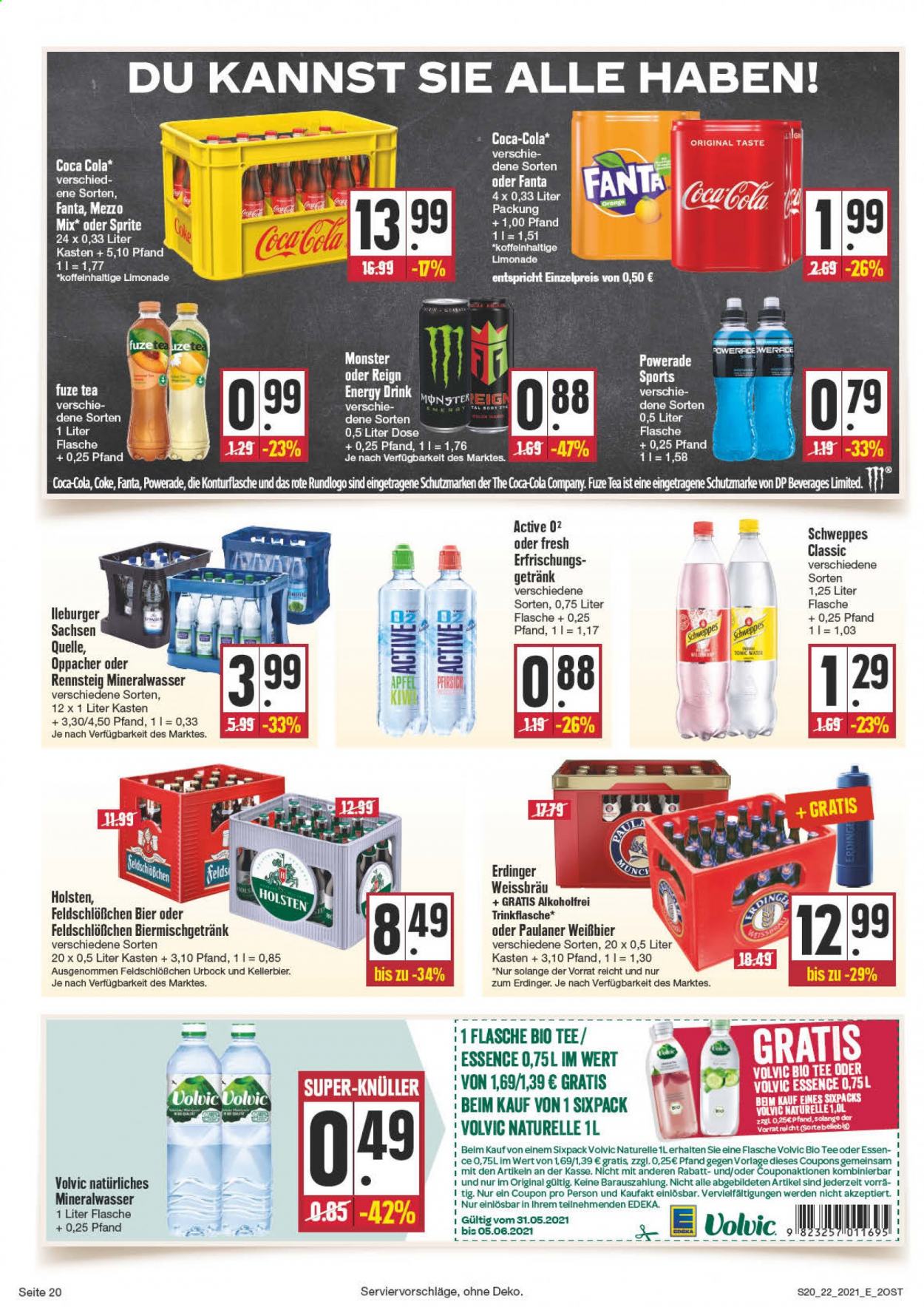 Edeka Prospekte  - 31.05.2021 - 5.06.2021. Seite 20