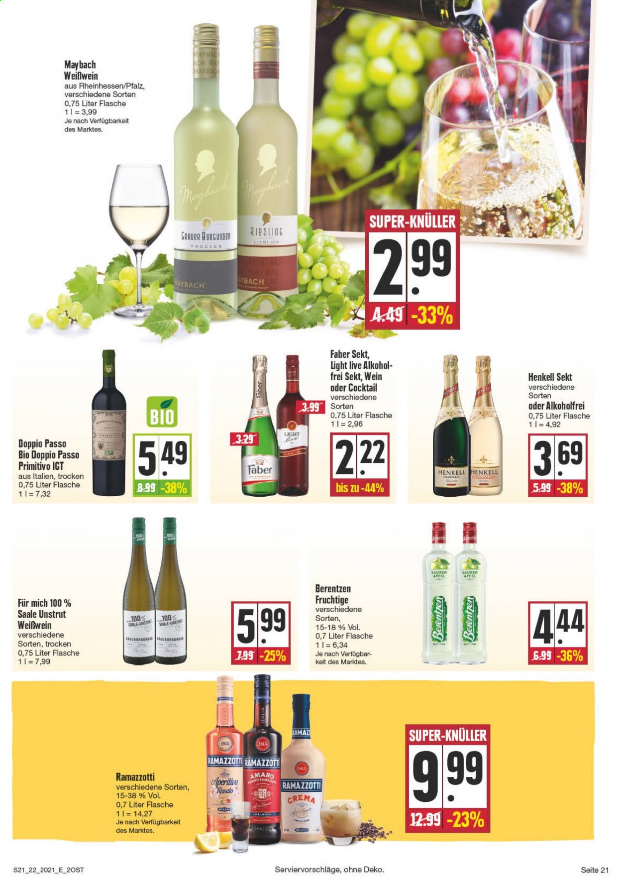 Edeka Prospekte  - 31.05.2021 - 5.06.2021. Seite 21