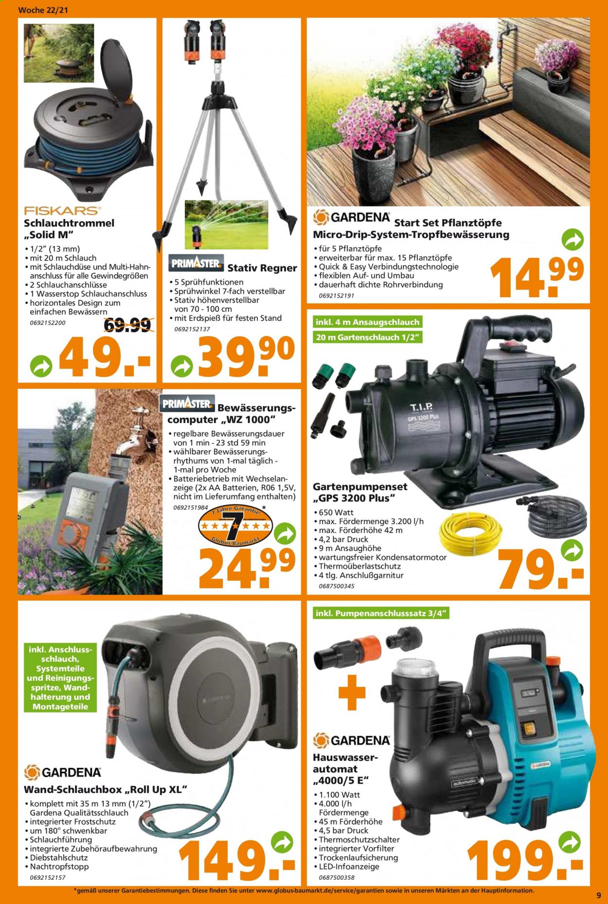 Globus Baumarkt Prospekte  - 31.05.2021 - 5.06.2021. Seite 9