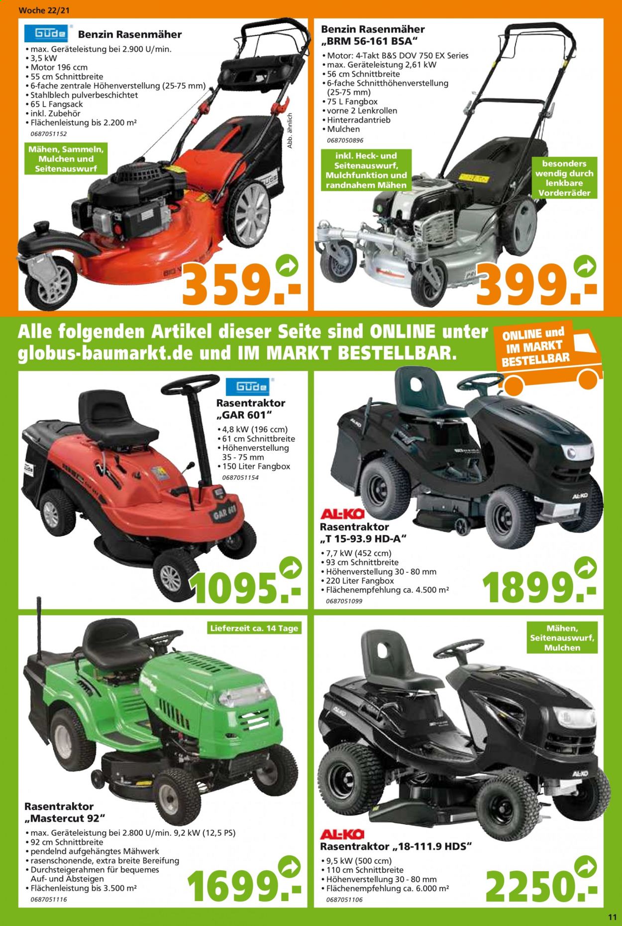 Globus Baumarkt Prospekte  - 31.05.2021 - 5.06.2021. Seite 11