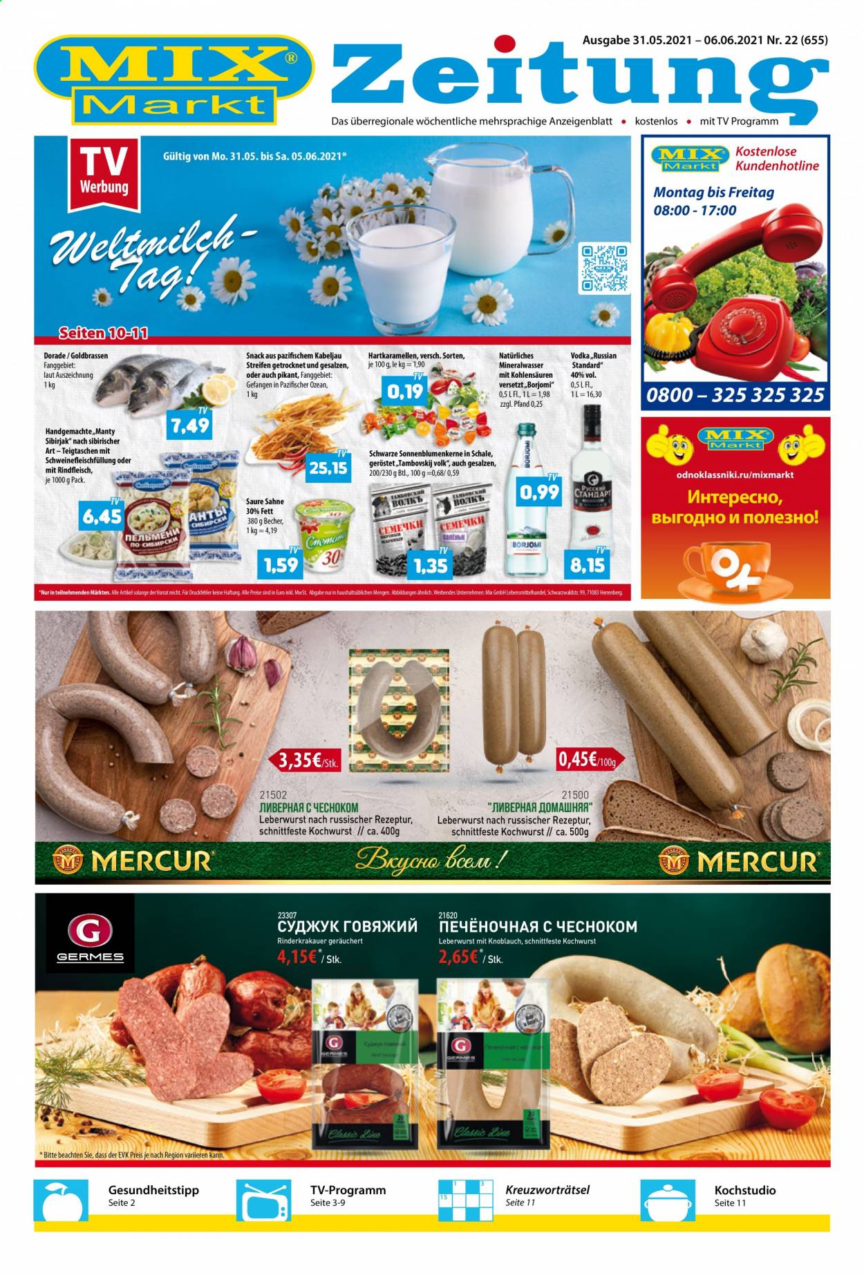 Mix Markt Prospekte  - 31.05.2021 - 6.06.2021. Seite 1