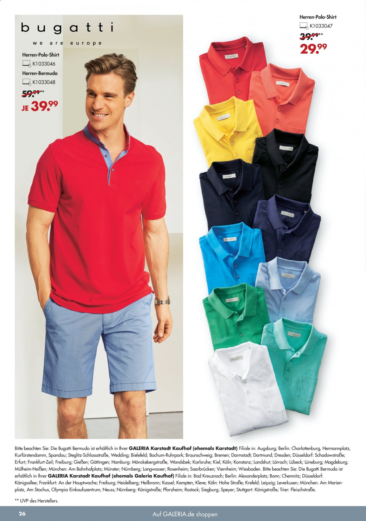GALERIA Karstadt Kaufhof Prospekte  - 31.05.2021 - 5.06.2021. Seite 26