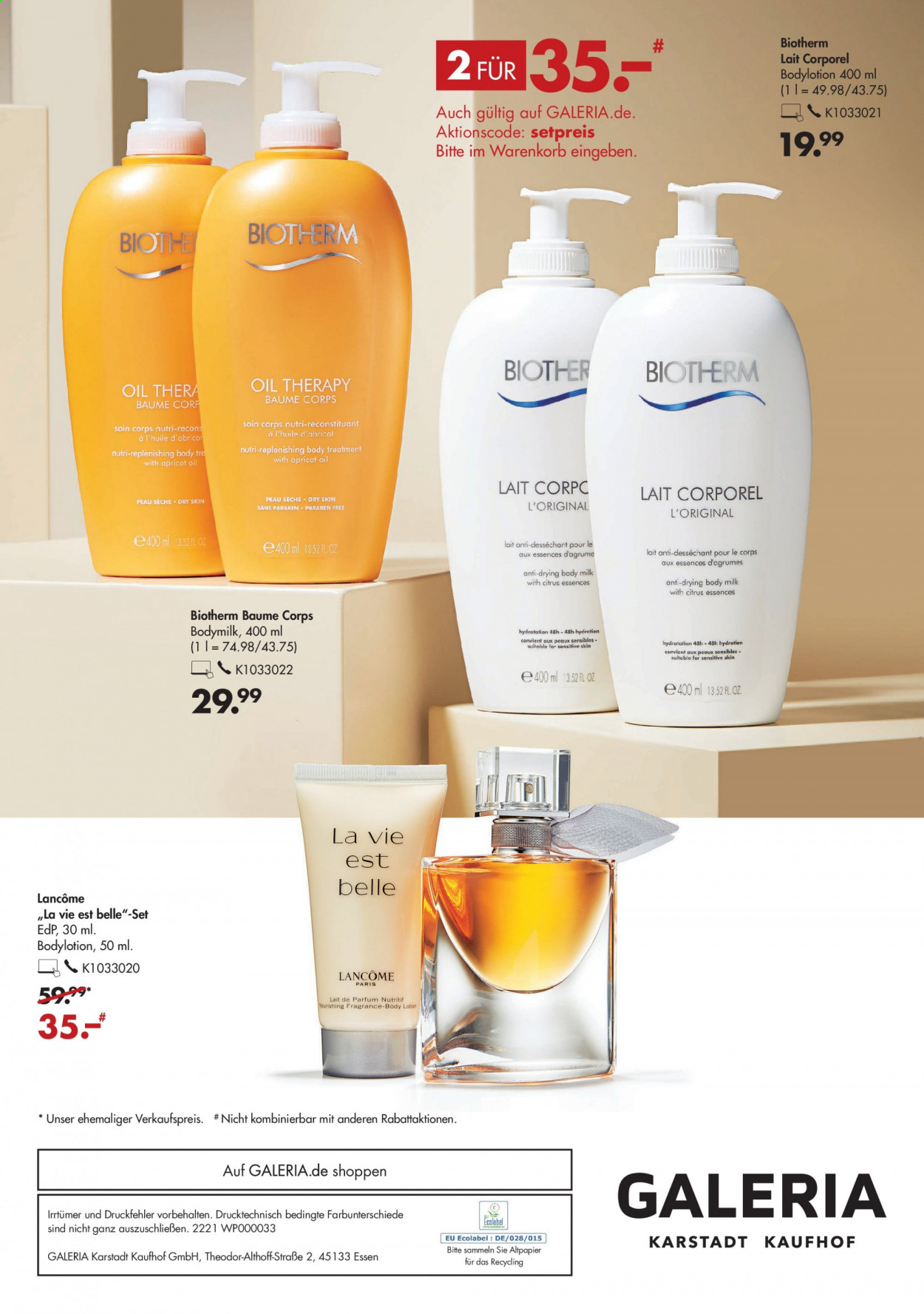 GALERIA Karstadt Kaufhof Prospekte  - 31.05.2021 - 5.06.2021. Seite 40