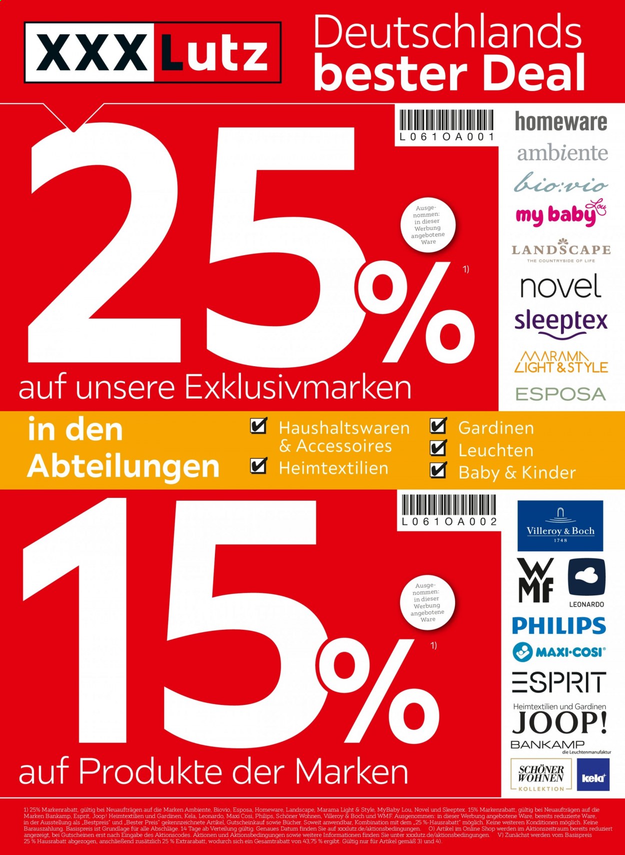 XXXLutz Prospekte  - 31.05.2021 - 6.06.2021. Seite 1