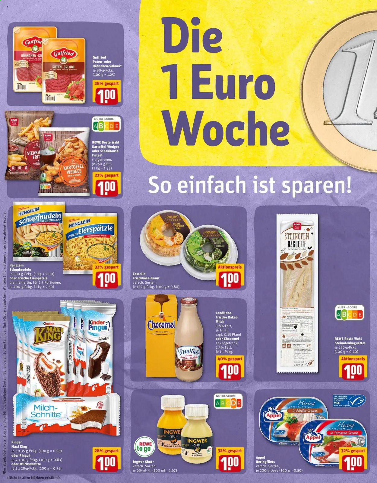 REWE Prospekte  - 31.05.2021 - 5.06.2021. Seite 1