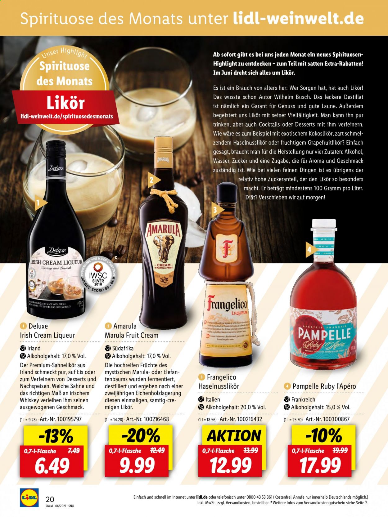 Lidl Prospekte  - 1.06.2021 - 30.06.2021. Seite 20