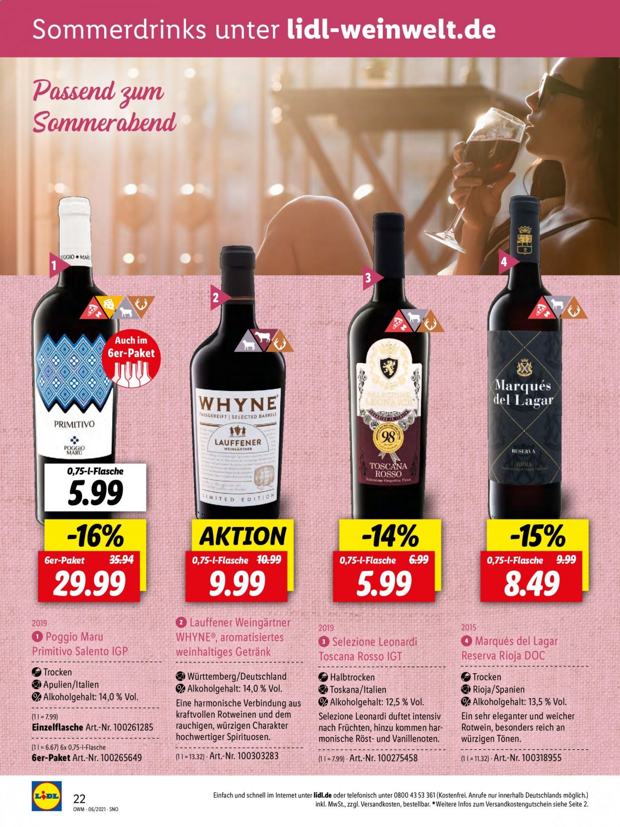 Lidl Prospekte  - 1.06.2021 - 30.06.2021. Seite 22
