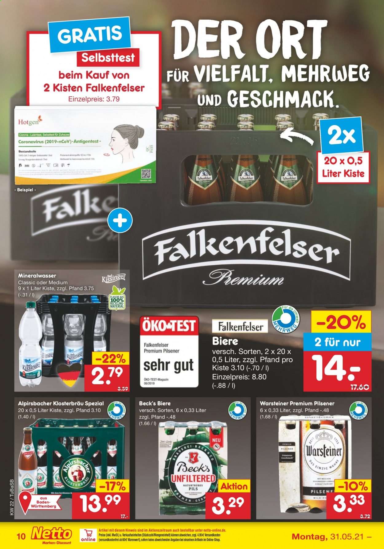 Netto Marken-Discount Prospekte  - 31.05.2021 - 5.06.2021. Seite 10