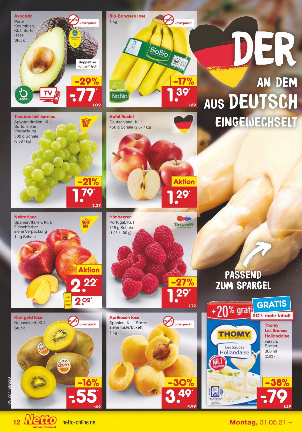 Netto Marken-Discount Prospekte  - 31.05.2021 - 5.06.2021. Seite 12