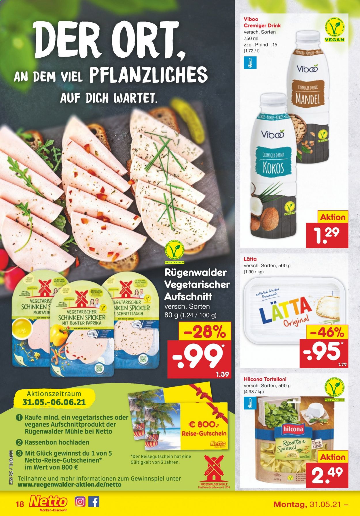 Netto Marken-Discount Prospekte  - 31.05.2021 - 5.06.2021. Seite 18