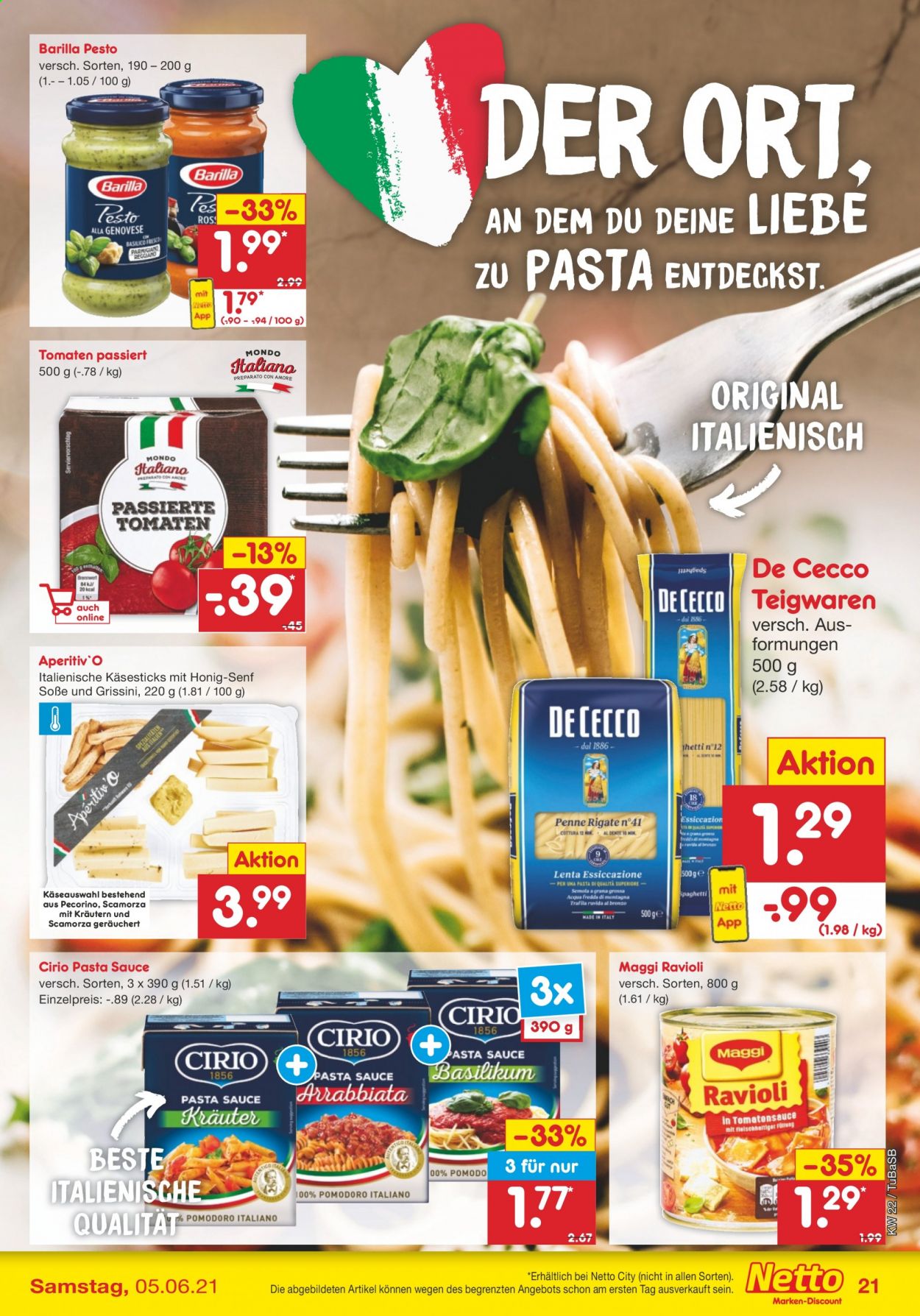 Netto Marken-Discount Prospekte  - 31.05.2021 - 5.06.2021. Seite 21