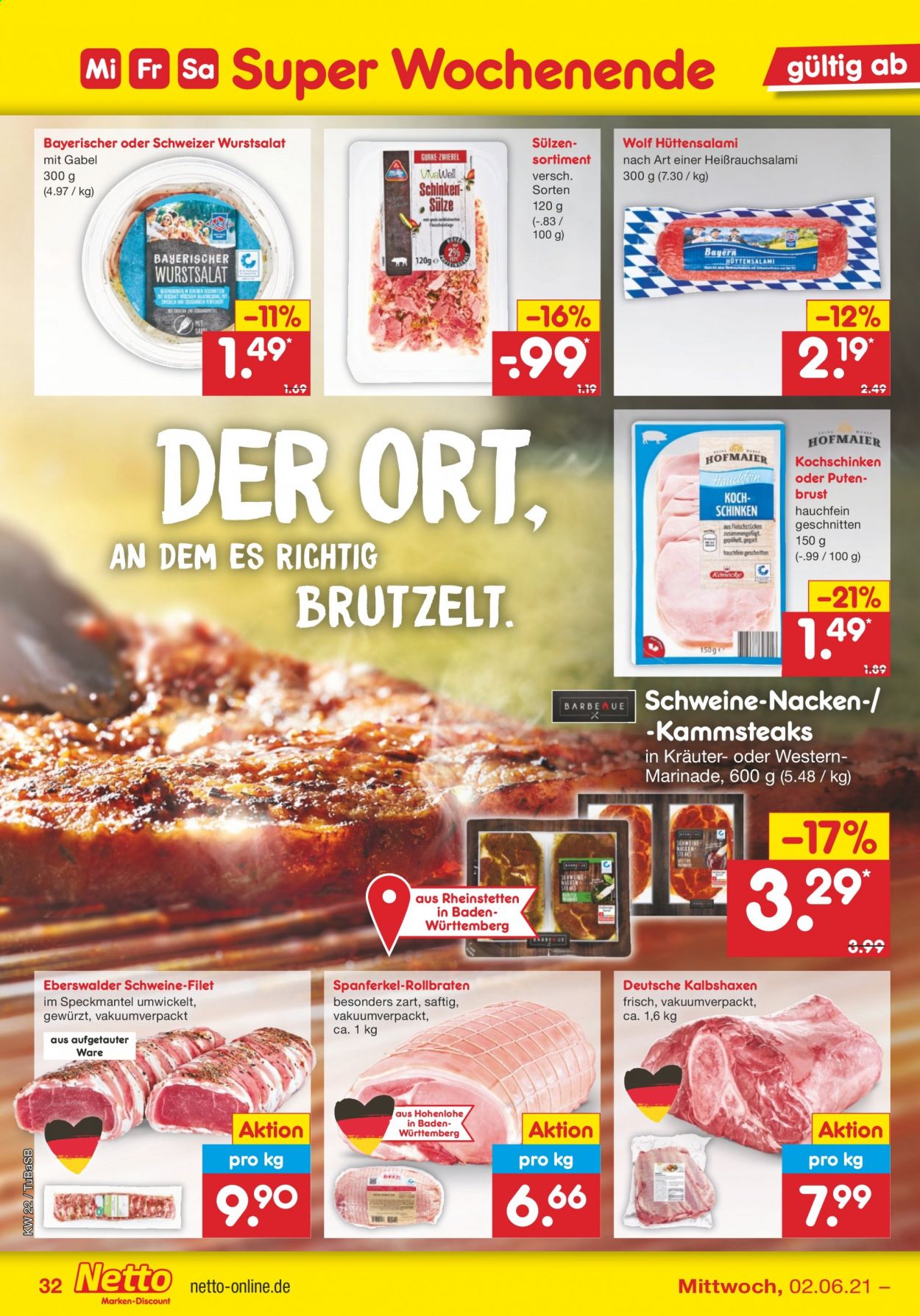Netto Marken-Discount Prospekte  - 31.05.2021 - 5.06.2021. Seite 32