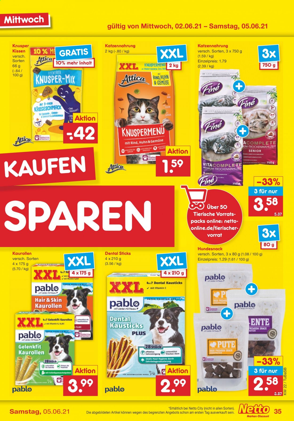 Netto Marken-Discount Prospekte  - 31.05.2021 - 5.06.2021. Seite 35
