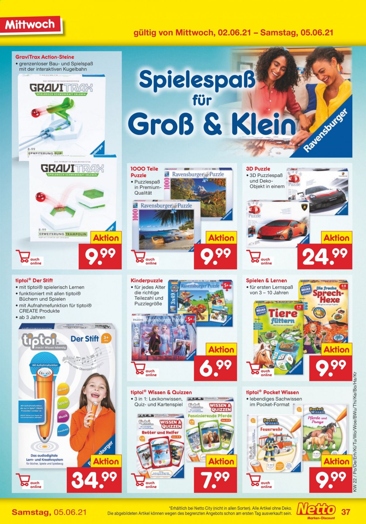 Netto Marken-Discount Prospekte  - 31.05.2021 - 5.06.2021. Seite 37