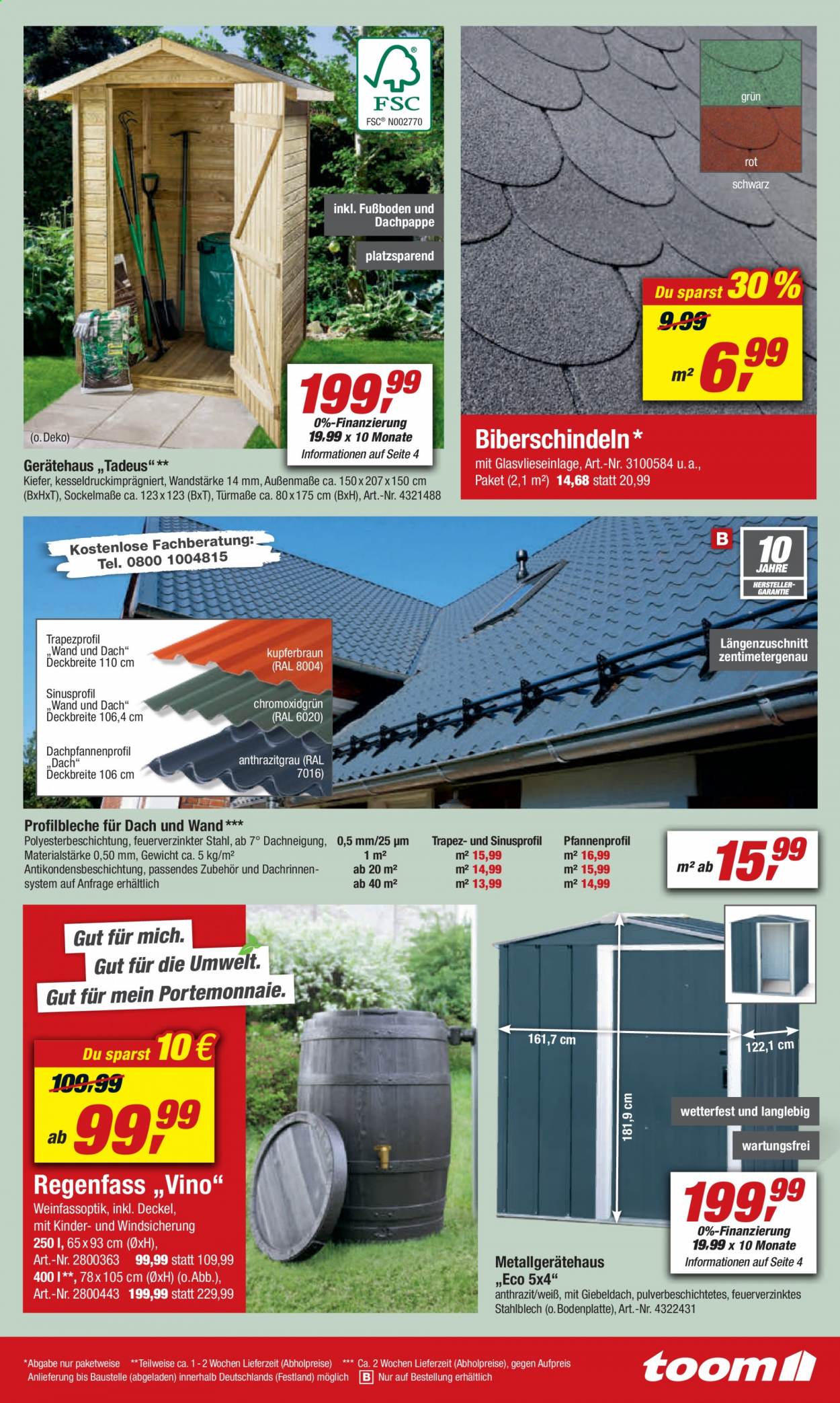 toom Baumarkt Prospekte  - 5.06.2021 - 11.06.2021. Seite 9