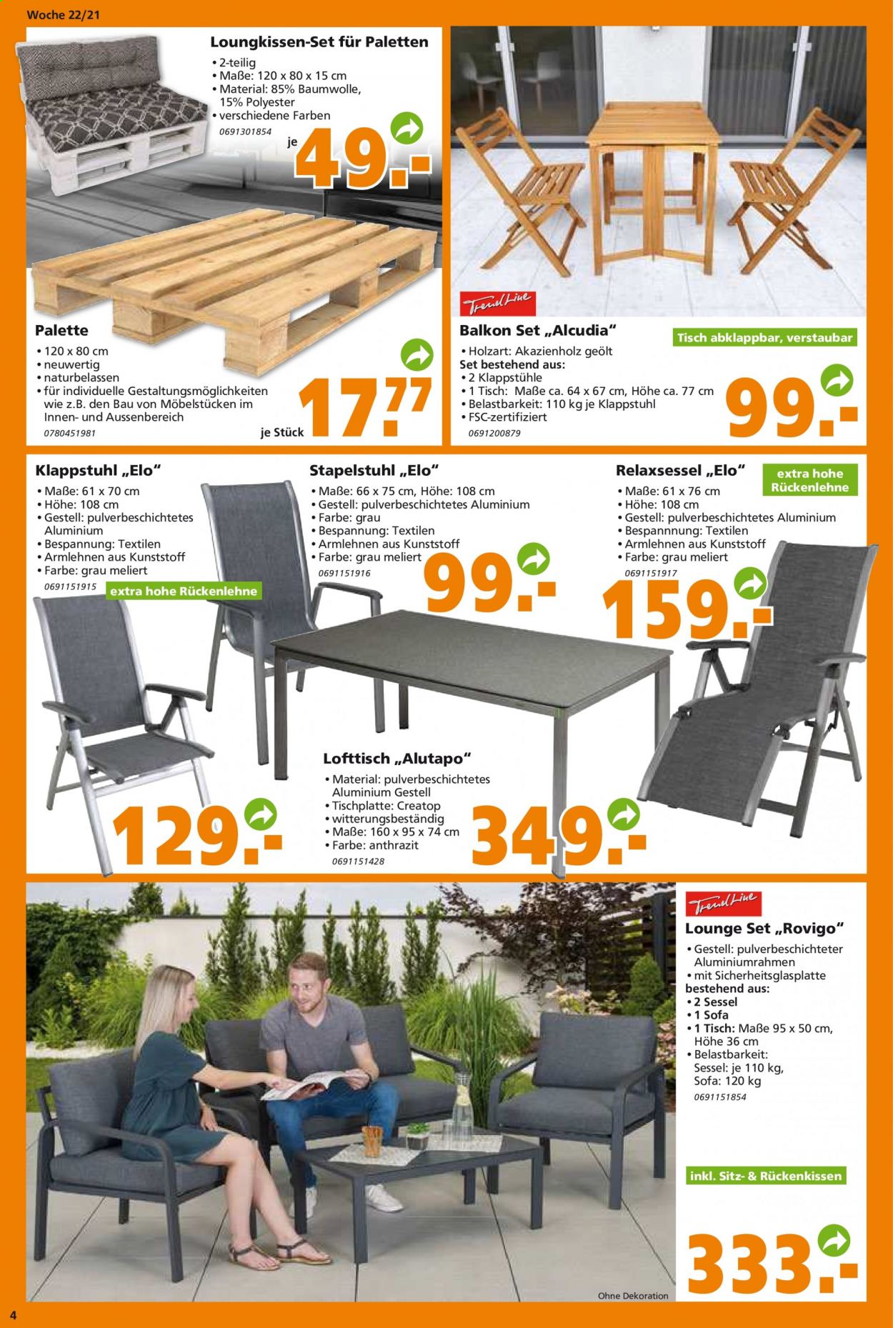 Globus Baumarkt Prospekte  - 1.06.2021 - 8.06.2021. Seite 4
