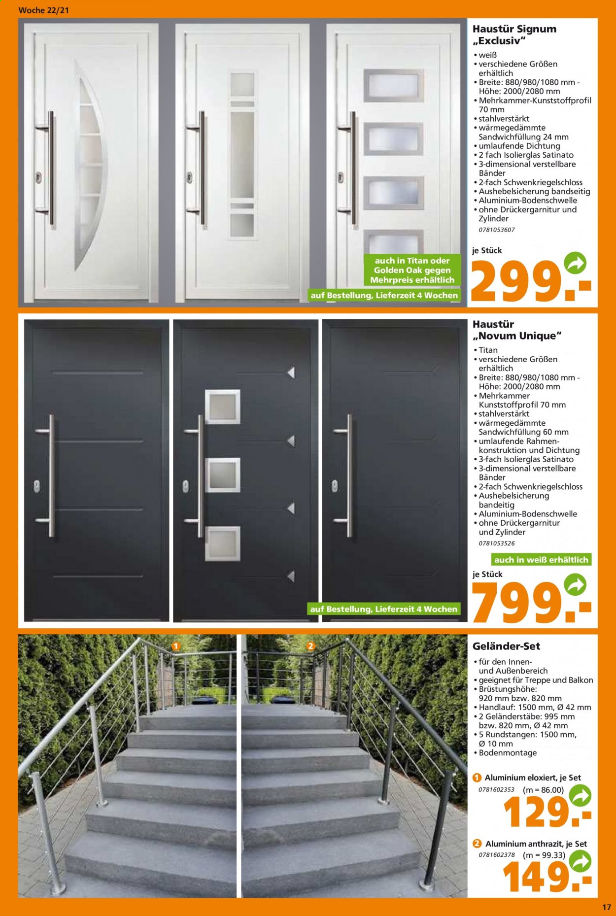 Globus Baumarkt Prospekte  - 1.06.2021 - 8.06.2021. Seite 17