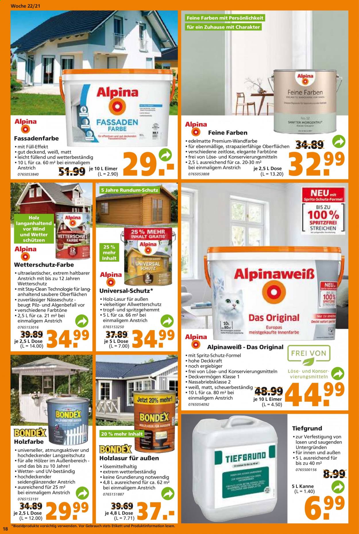 Globus Baumarkt Prospekte  - 1.06.2021 - 8.06.2021. Seite 18