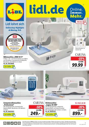 Prospekte Lidl - 14.6.2021 - 20.6.2021.